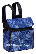 Diaper backpack(blue)