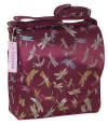 maroon dragonfly dipaer bag