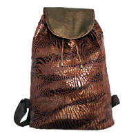 brown small backpacks