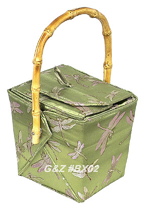 Green Dragonfly Take-Out-Box Handbag