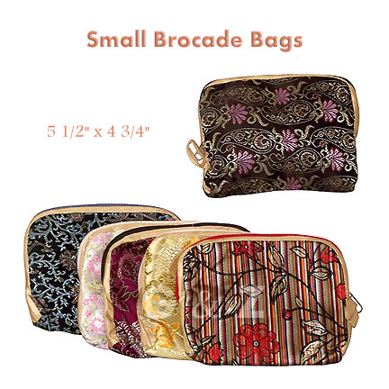 Brocade Camera Bags or Coin Purses