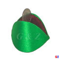 Green satin fortune cookies