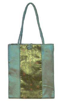 Green Chinese Calligraphy Totebag