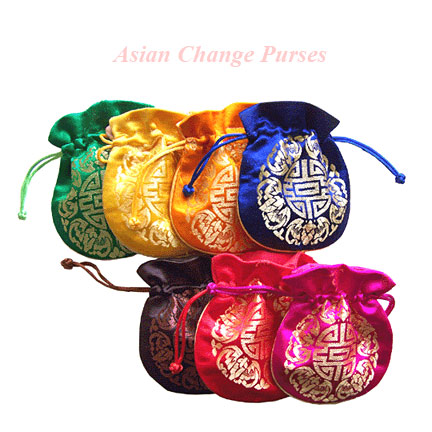 Mini Asian Change Purses