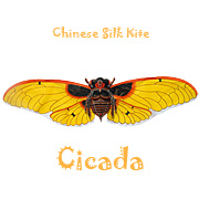 Chinese Cicada Kites - Yellow