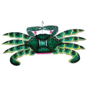 Handmade Crab Kite - Green