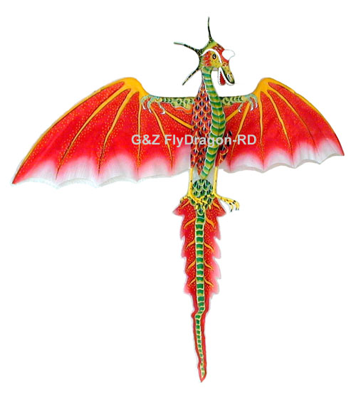 Red Flying Dragon Kite