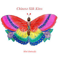 Mini rainbow color butterfly kites